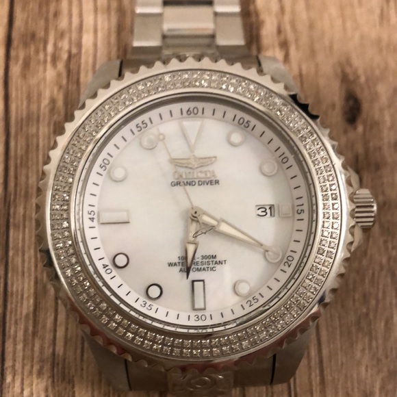 Invicta Other - INVICTA 47mm GRAND DIVER DIAMOND BEZEL